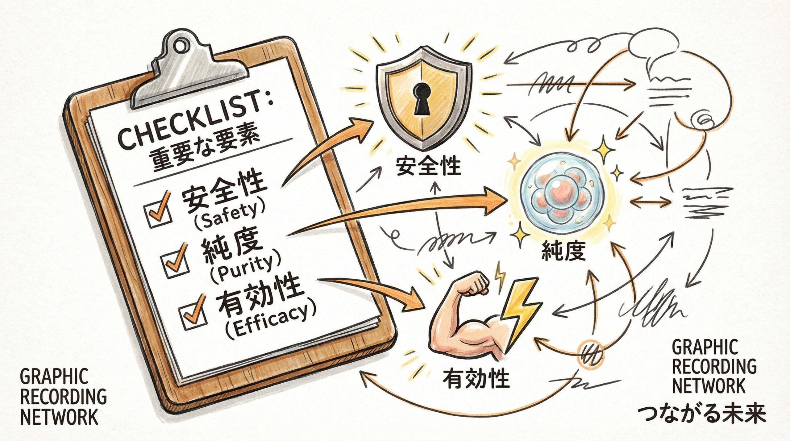 フローサイトメトリーを用いた具体的な品質評価項目と重要品質特性（CQA）