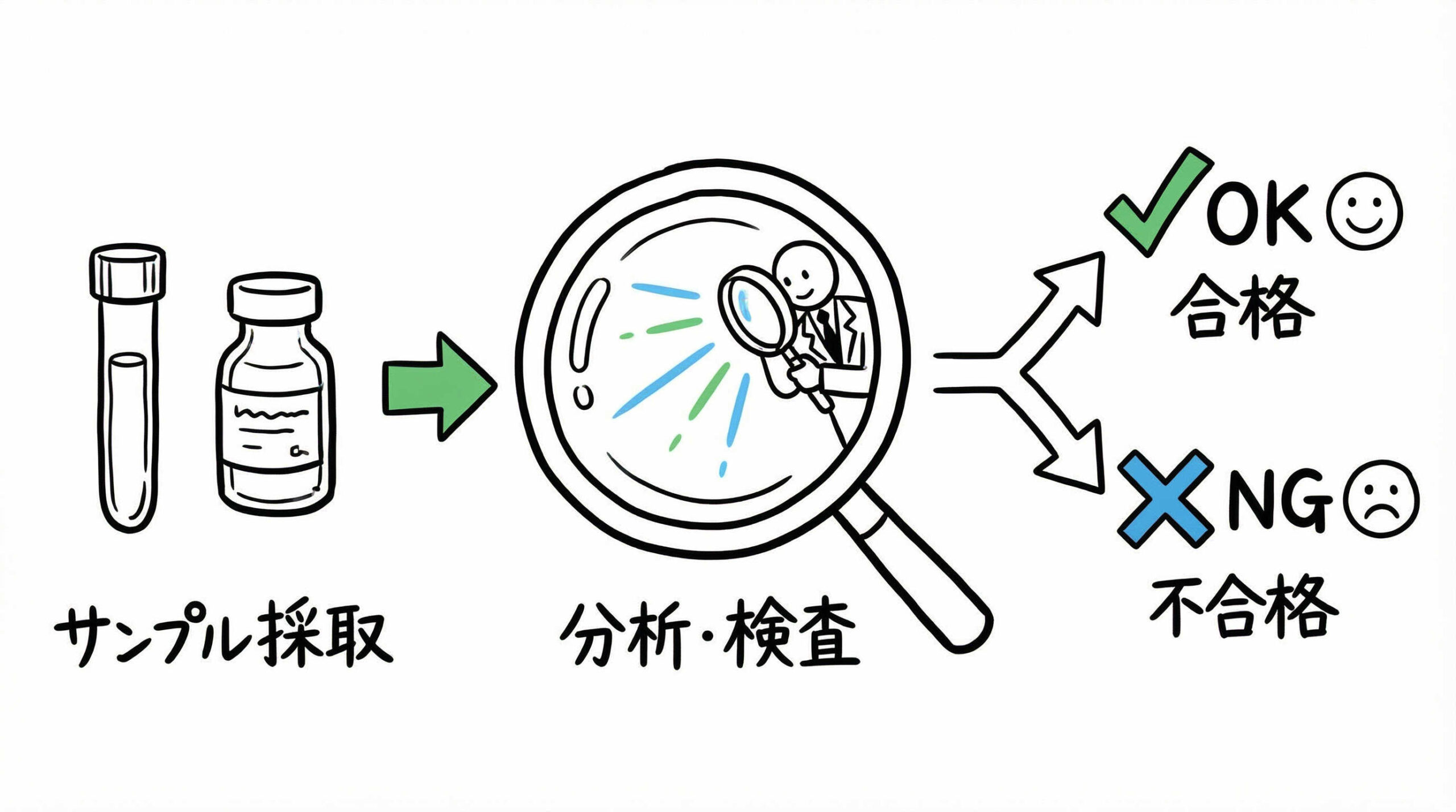 無菌試験法の具体的な実施手順と選択基準