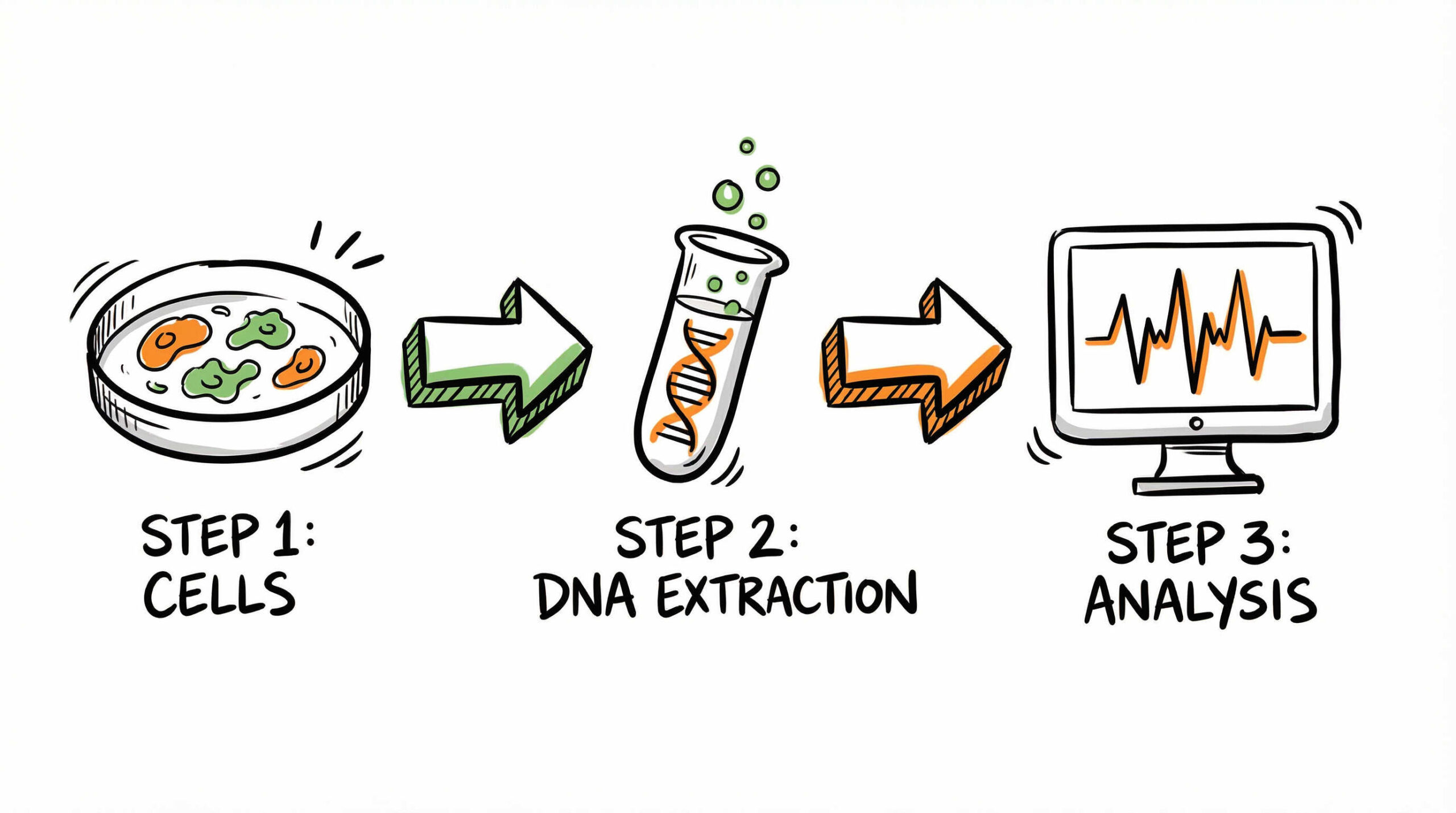 STRプロファイリング試験の原理と具体的な実施手順